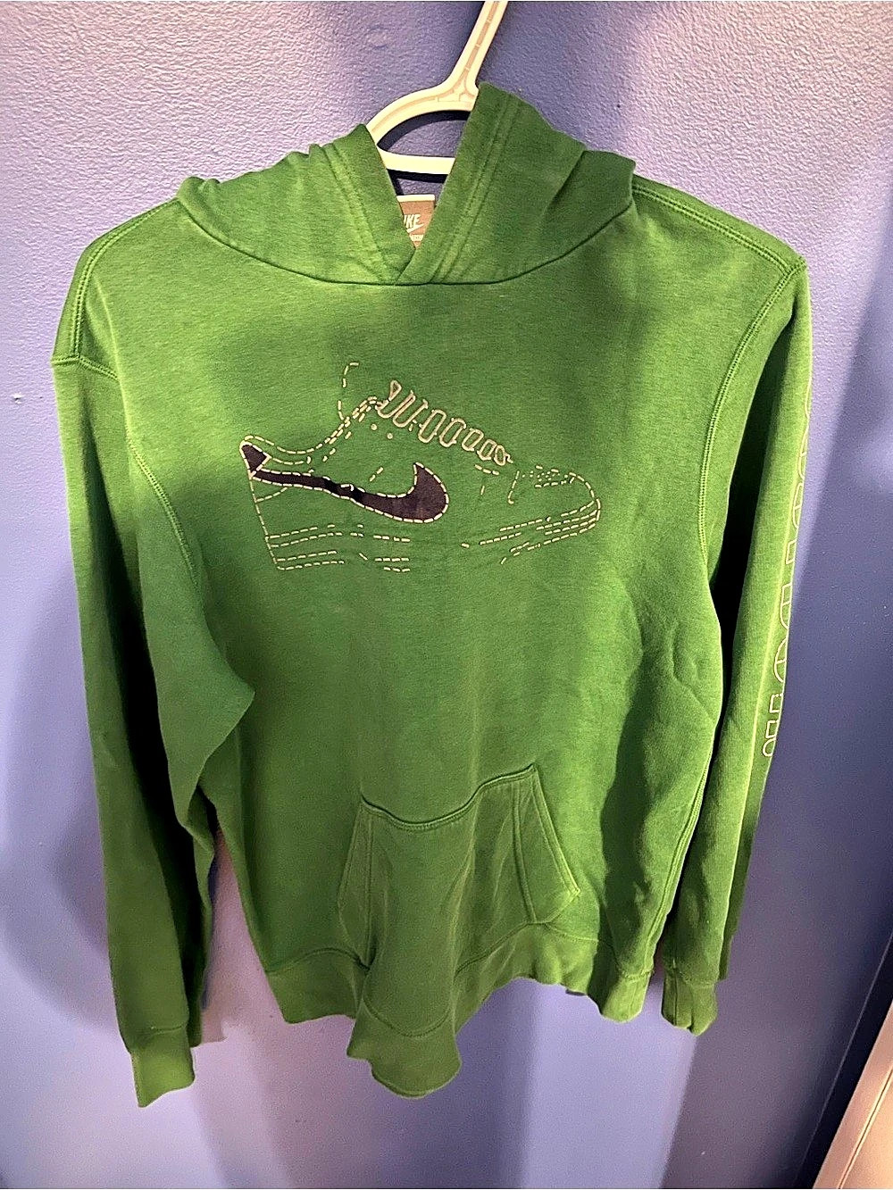 Nike Green Hoodie Size XL